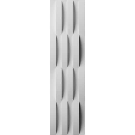 Ekena Millwork 6inW x 24inH x 1inT EdgeCraft Erie Style Seamless Wall Tile, 12PK WPPVC06X24EER12
